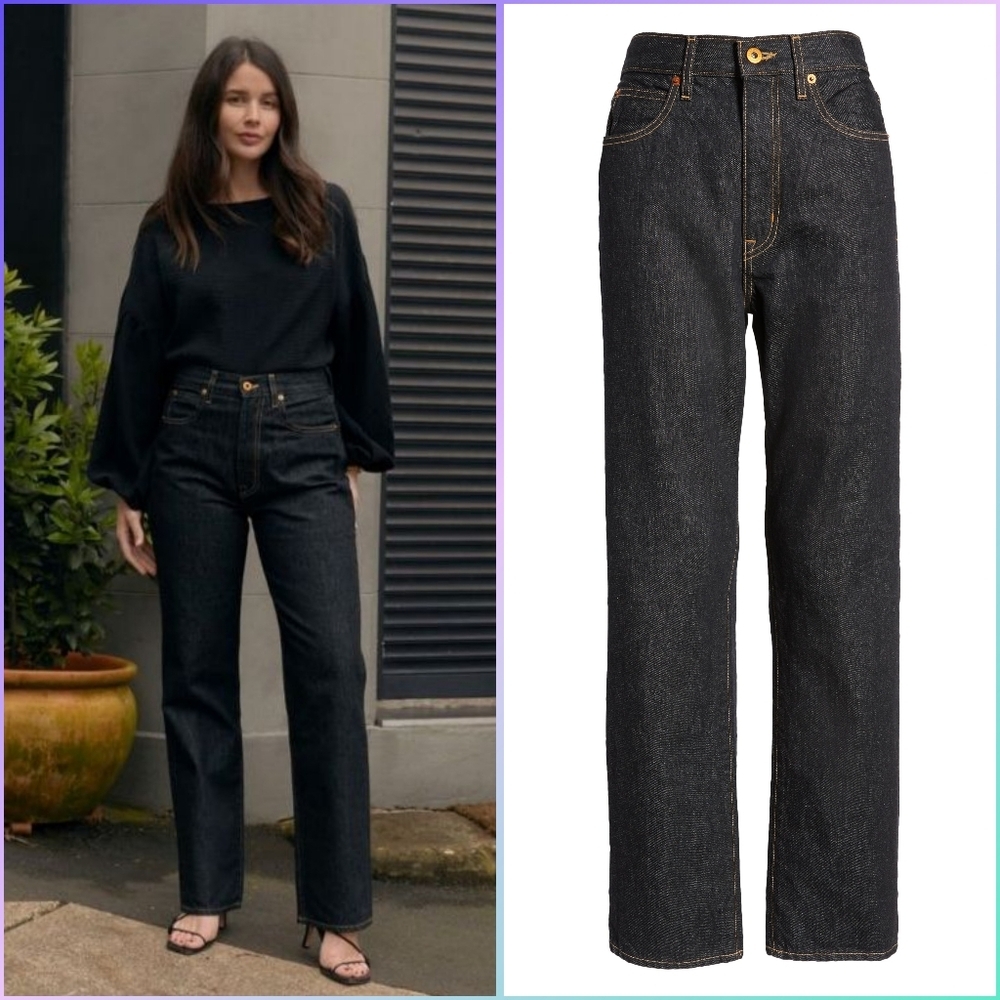 SLVRLAKE London Straight Leg Jeans in Empty Sky